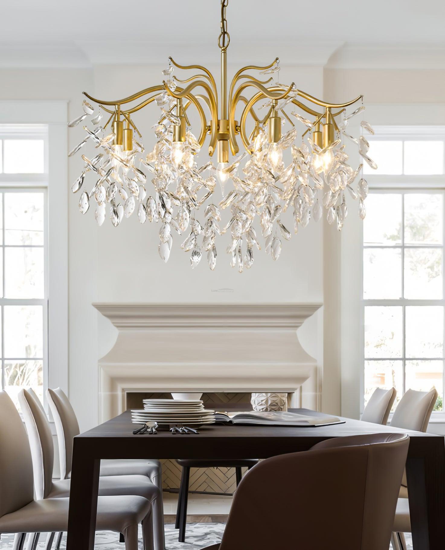 Dorale Chandelier with 7/9/11 heads - Luxehomezone
