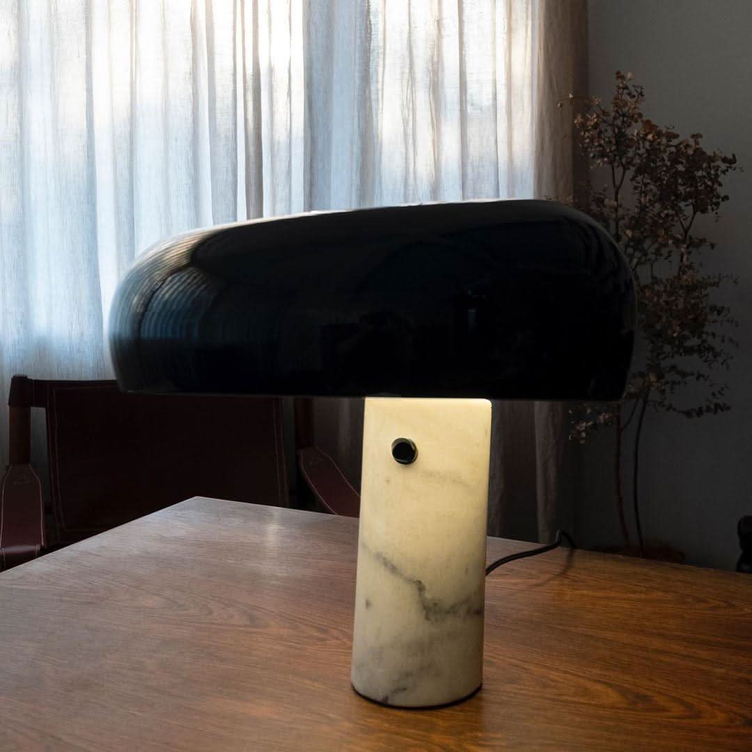 Art Marble Table Lamp ∅ 11''~15.8'' - Luxehomezone