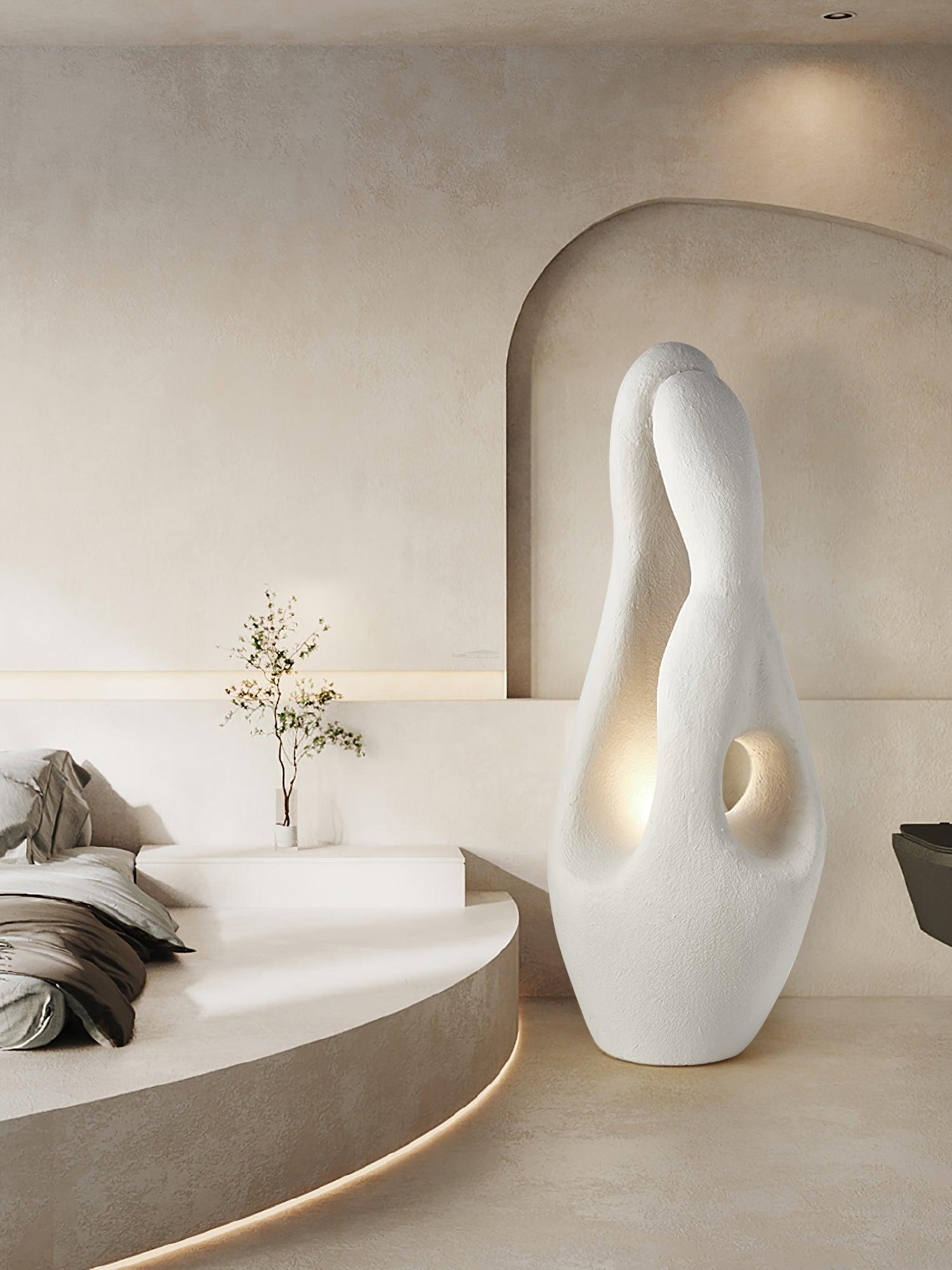 Newborn Floor Lamp  ∅ 19.7″ - Foam-1-Luxehomezone