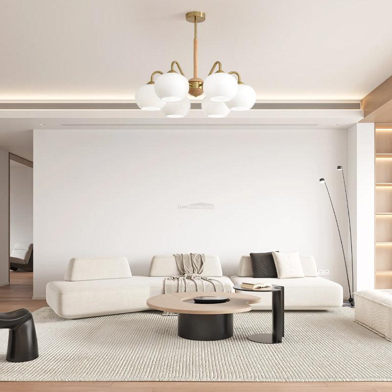 Hans Bergstrom Chandelier ∅ 22.8″ - Bend-1-Luxehomezone