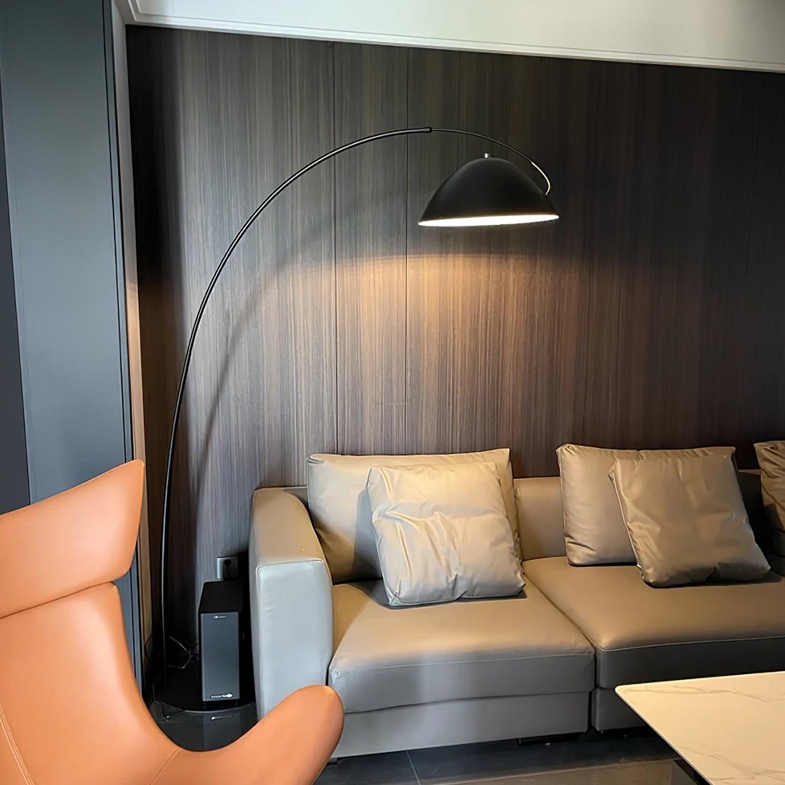 Pluma Floor Lamp ∅ 57.5″ - Bent-1-Luxehomezone