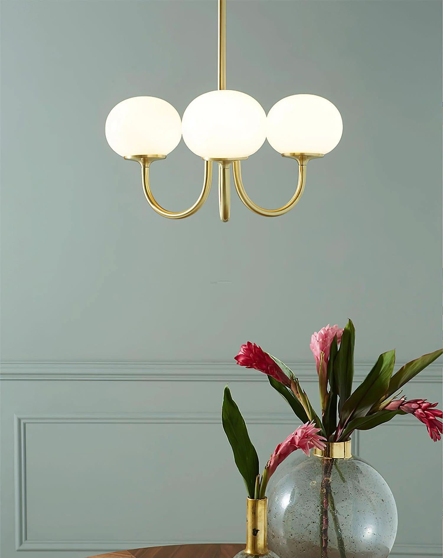 Marshmallow Chandelier 18''  26'' - Luxehomezone