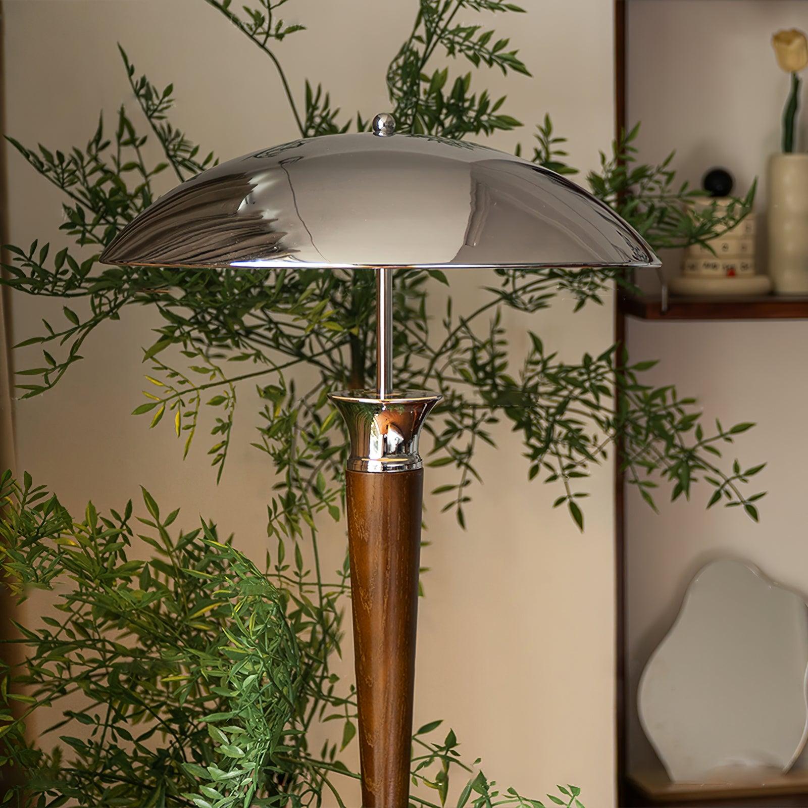 Helmet Floor Lamp ∅ 15.7″ - Geometry-1-Luxehomezone