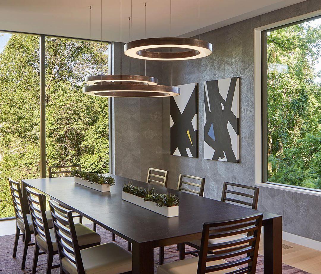 Ring LED Pendant - Straps-1-Luxehomezone