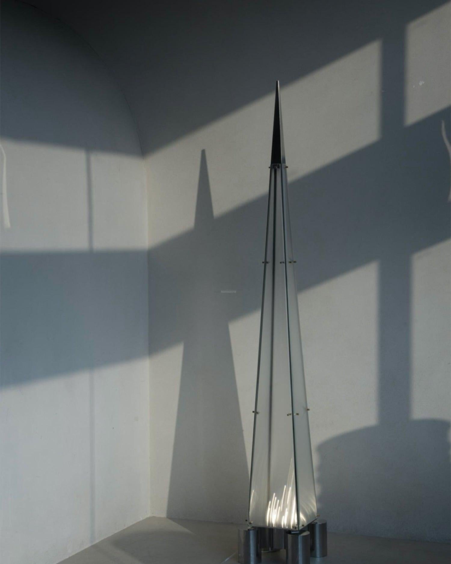 Fragment Floor Lamp  ∅ 12.5″ - Pillar-1-Luxehomezone