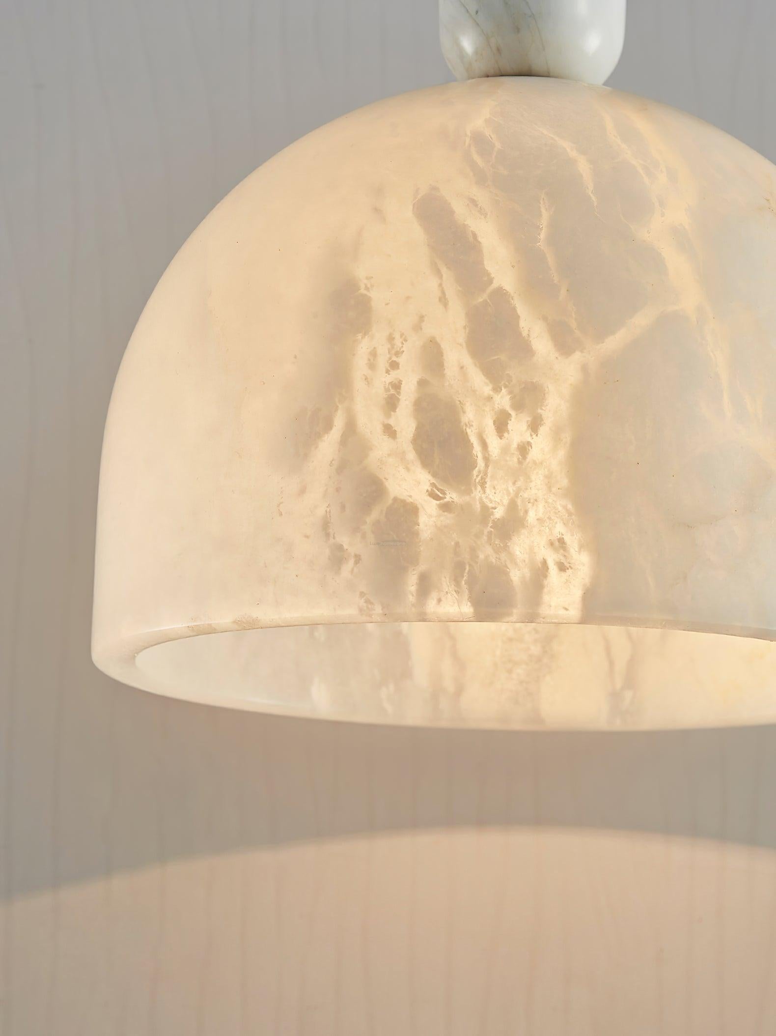 Alabaster Pendant Light - Alabaster, Alabaster Pendant-1-Luxehomezone