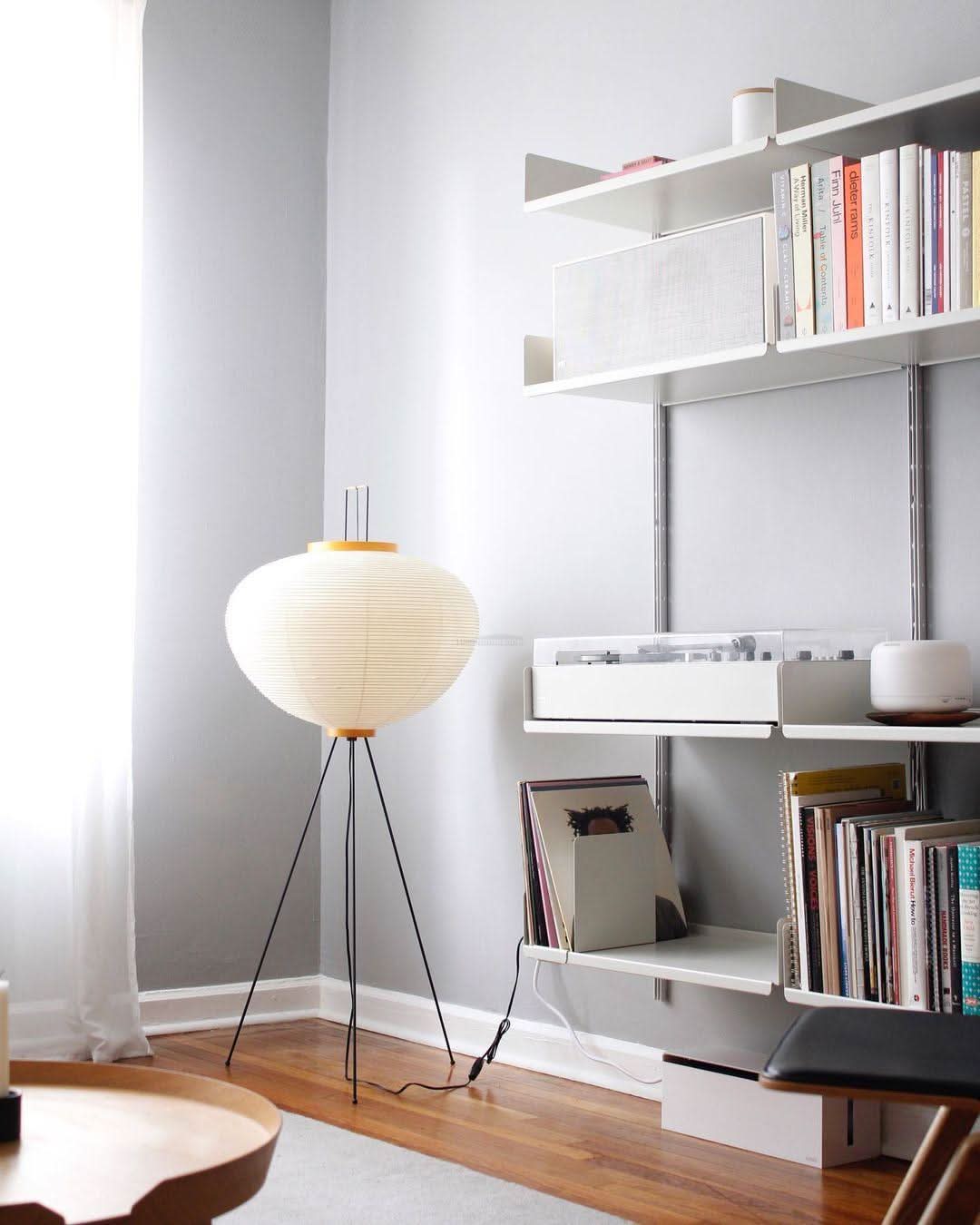 Akari Paper Floor Lamp - Luxehomezone