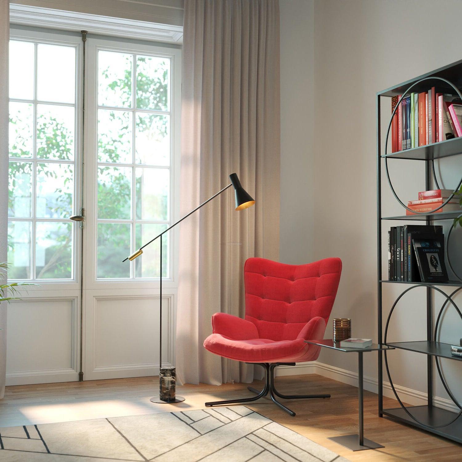 Metro Floor Lamp ∅ 43.3″ - Flexible-1-Luxehomezone