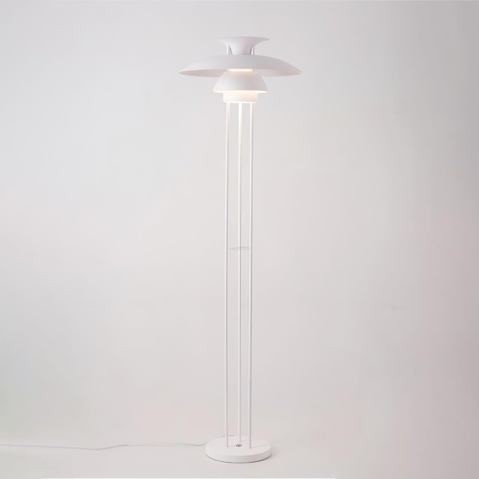 Henningsen Floor Lamp  ∅ 18.1″ - Geometry-1-Luxehomezone