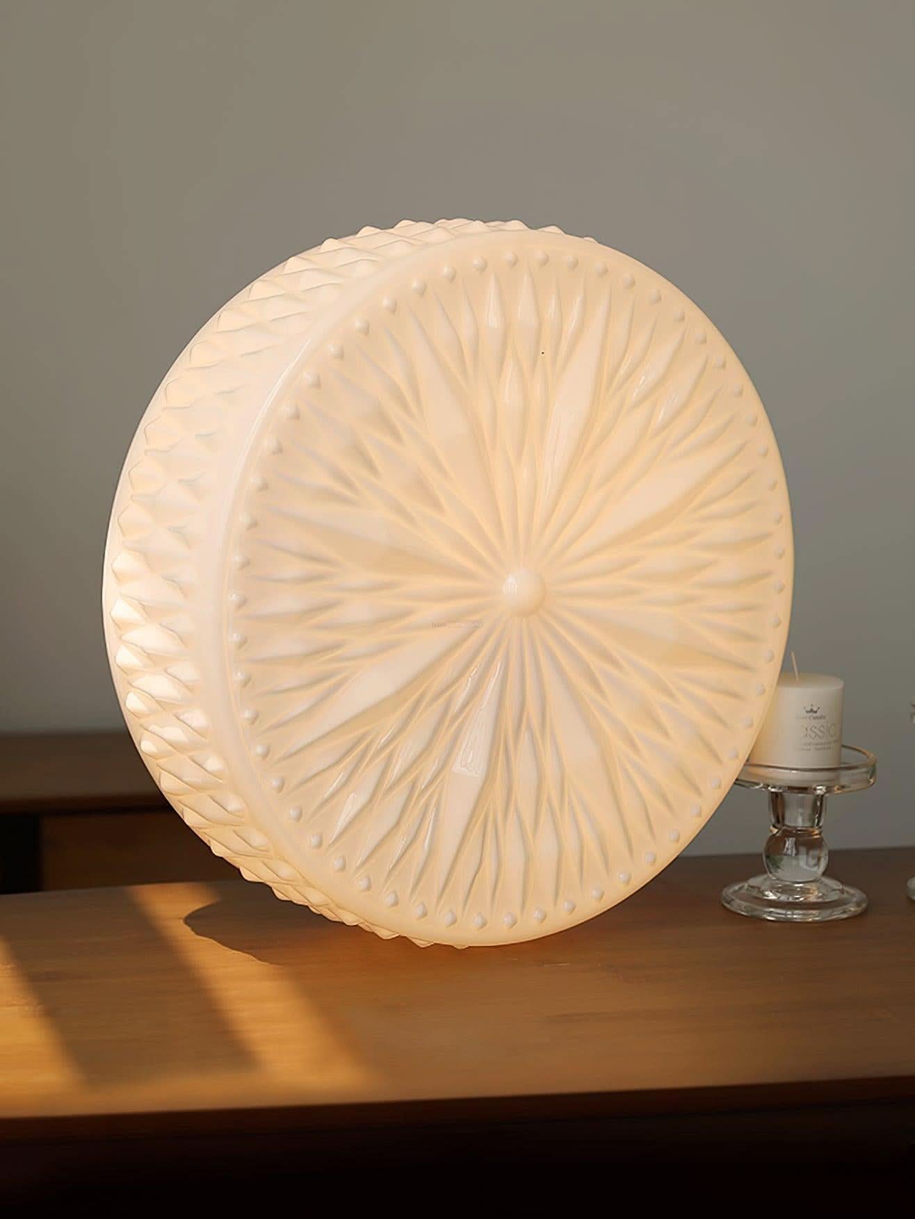 Adler Flush Mount Ceiling Light  ∅ 15″ - Chloe, Flush Mounts-1-Luxehomezone