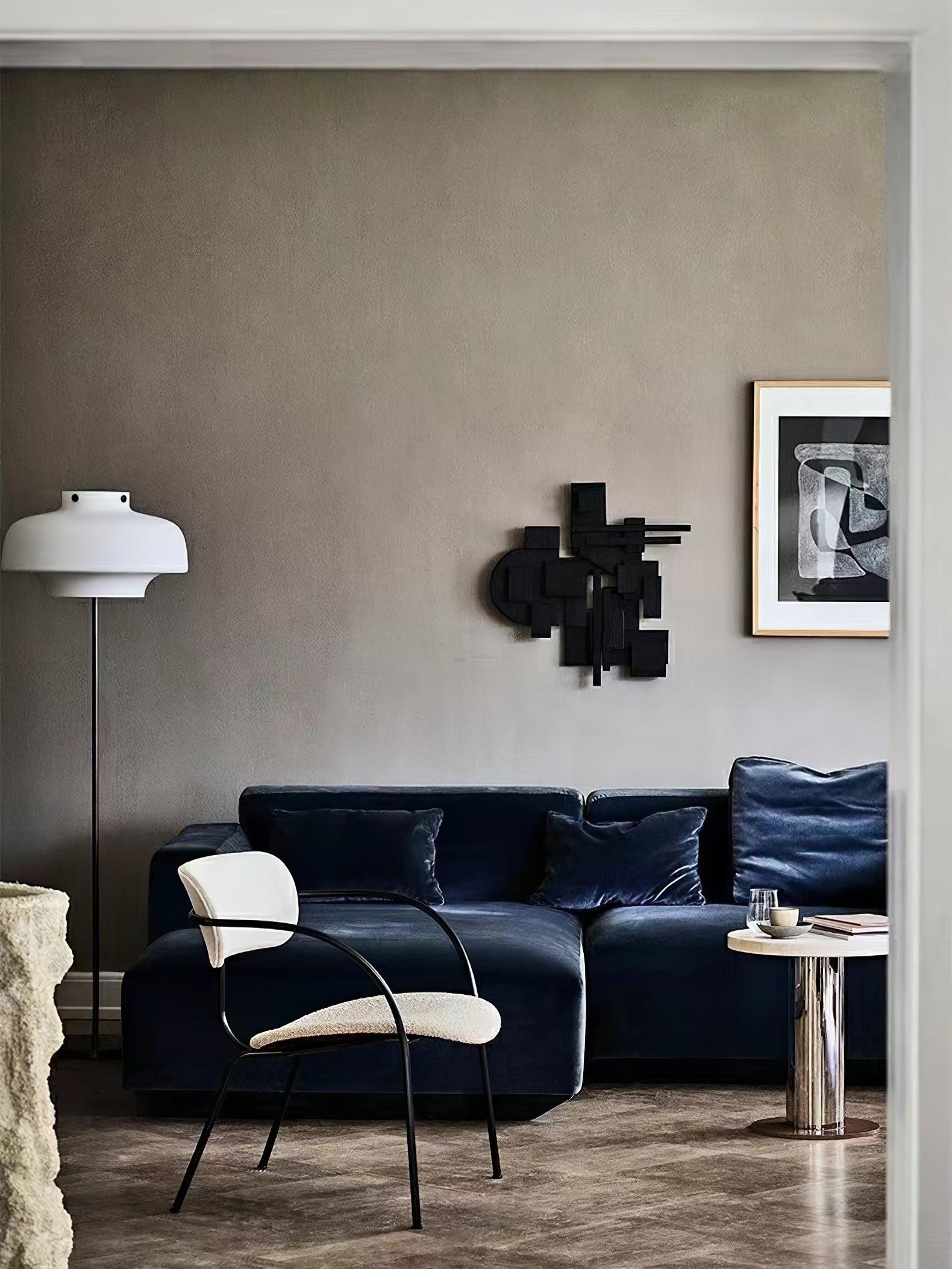 Hagen Floor Lamp ∅ 13.8″ - Luxehomezone