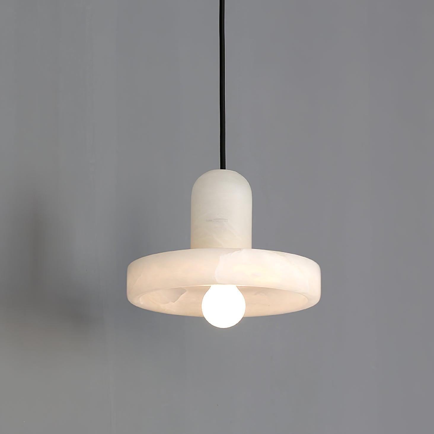 Carrara Pendant Alabaster - Alabaster, Alabaster Pendant-1-Luxehomezone