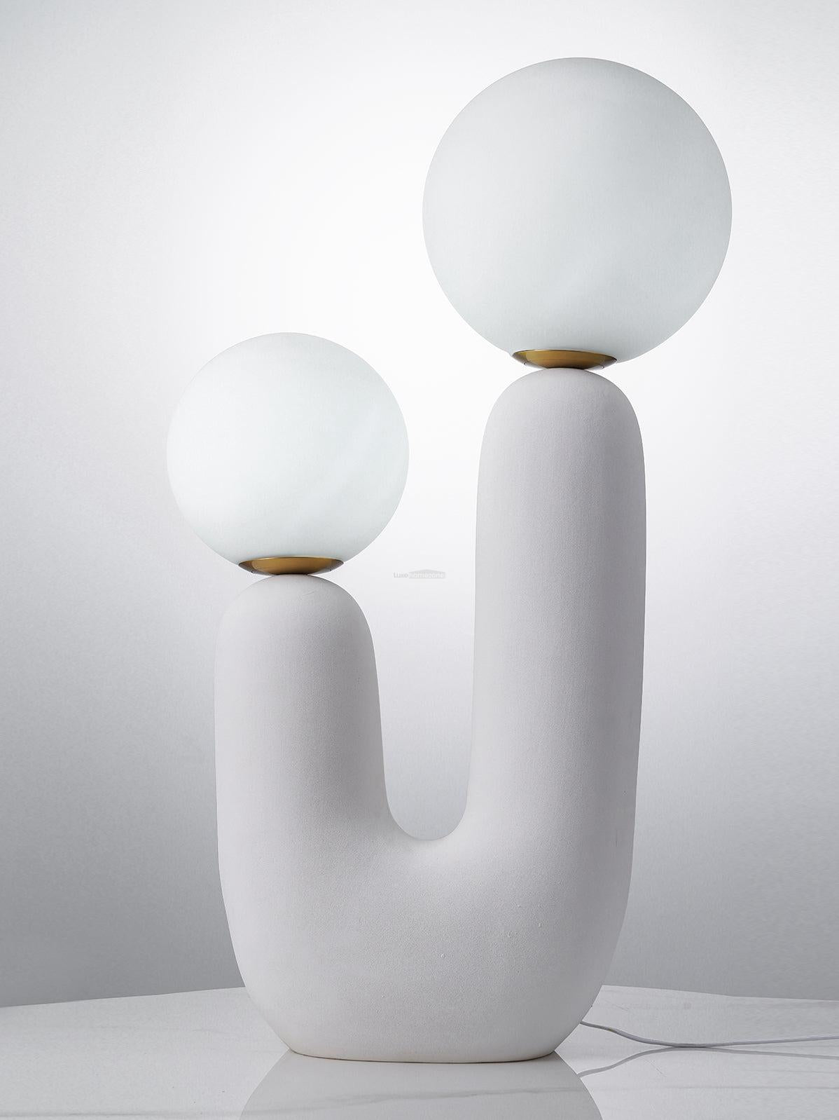 Oo Ceramics Table Lamp ∅ 22.4″ - Candy-1-Luxehomezone