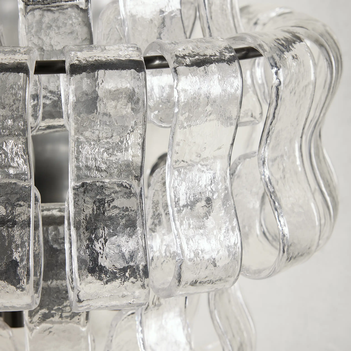 Art Glass Ghiaccio Wall Sconce - All Products, Ghiaccio Series, Ins Review, Wall Sconce- Wall Sconce1-Luxehomezone