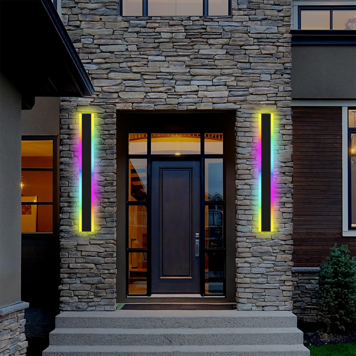 Harper Waterproof RGB Outdoor Wall Lights - Harper-1-Luxehomezone