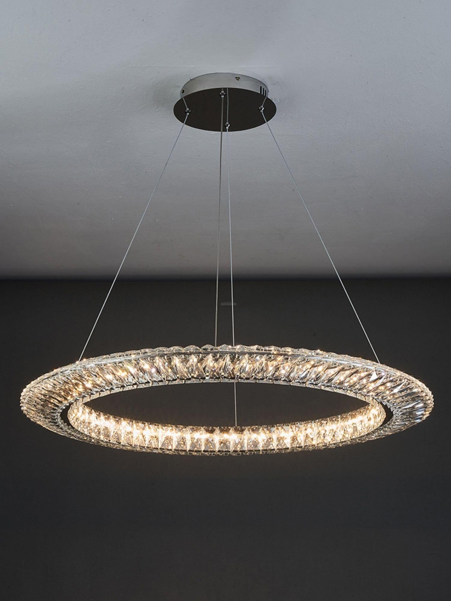 Tanager Geometric Round/Square Chandelier