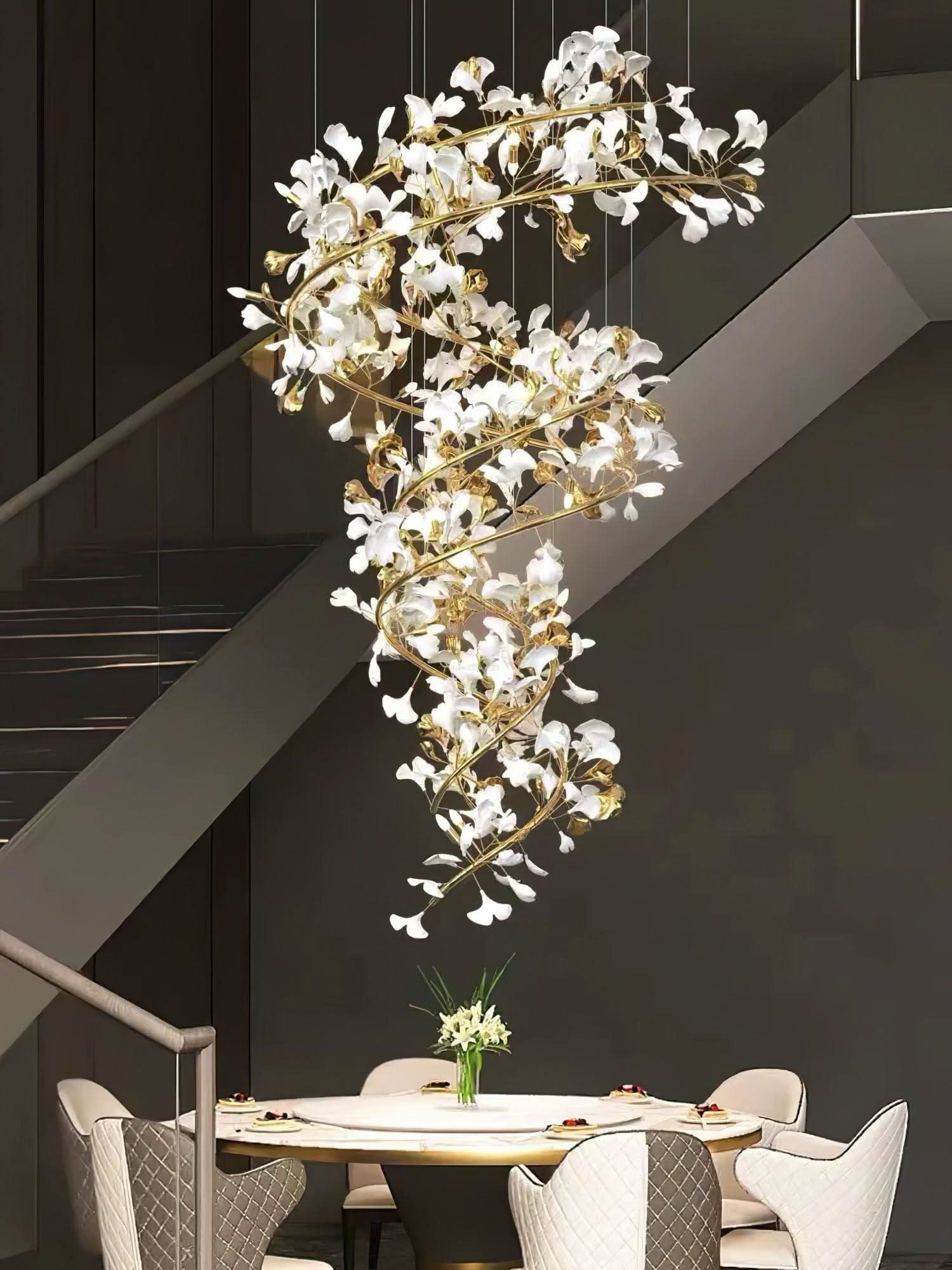 Gingko Chandelier Style F - Luxehomezone