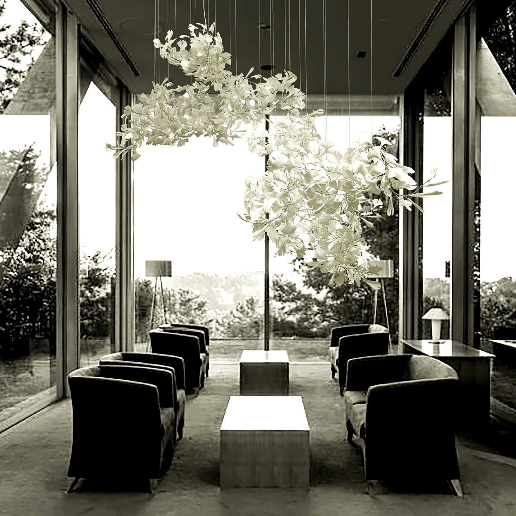 Gingko Chandelier Style C - Gingko, Gingko Chandelier-1-Luxehomezone