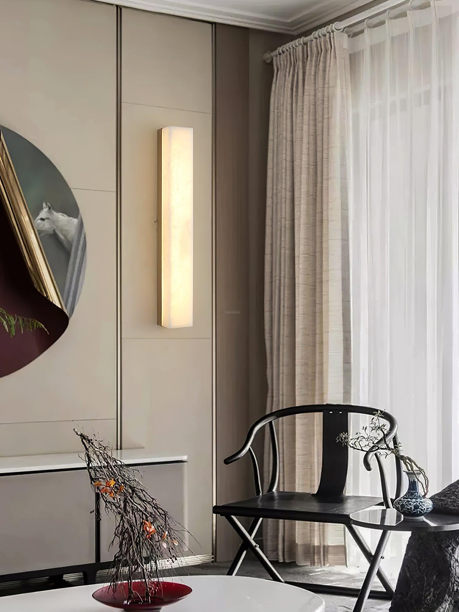 Emerson Alabaster Wall Sconce - Luxehomezone
