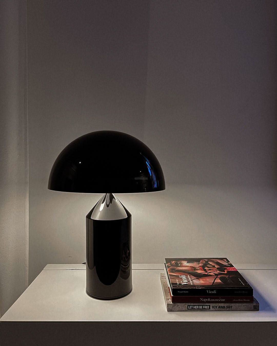 Atollo Metal Table Lamp ∅ 9.8″ - Luxehomezone