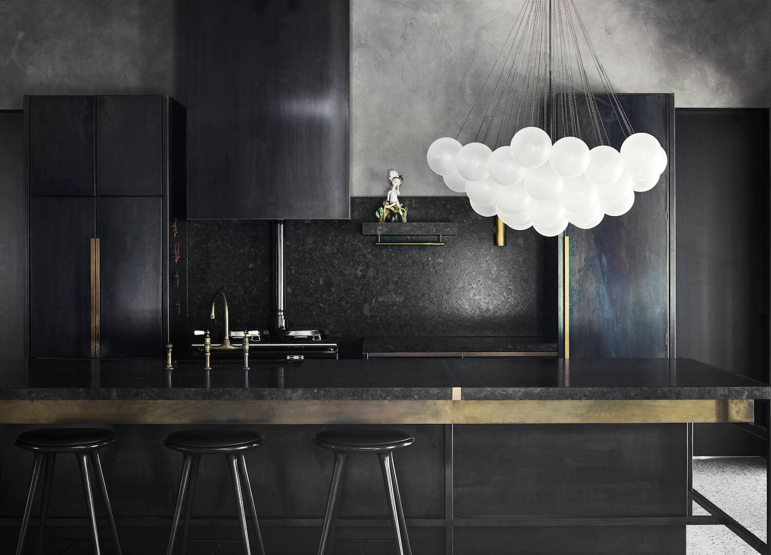 Glass Bubble Chandelier - Bend, chandeliers-1-Luxehomezone