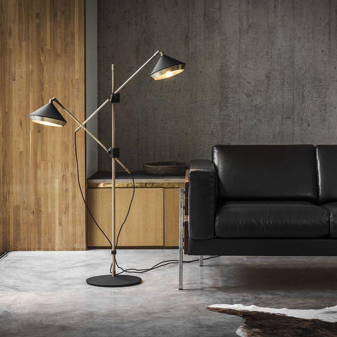 Shear Floor Lamp ∅ 26″ - Luxehomezone