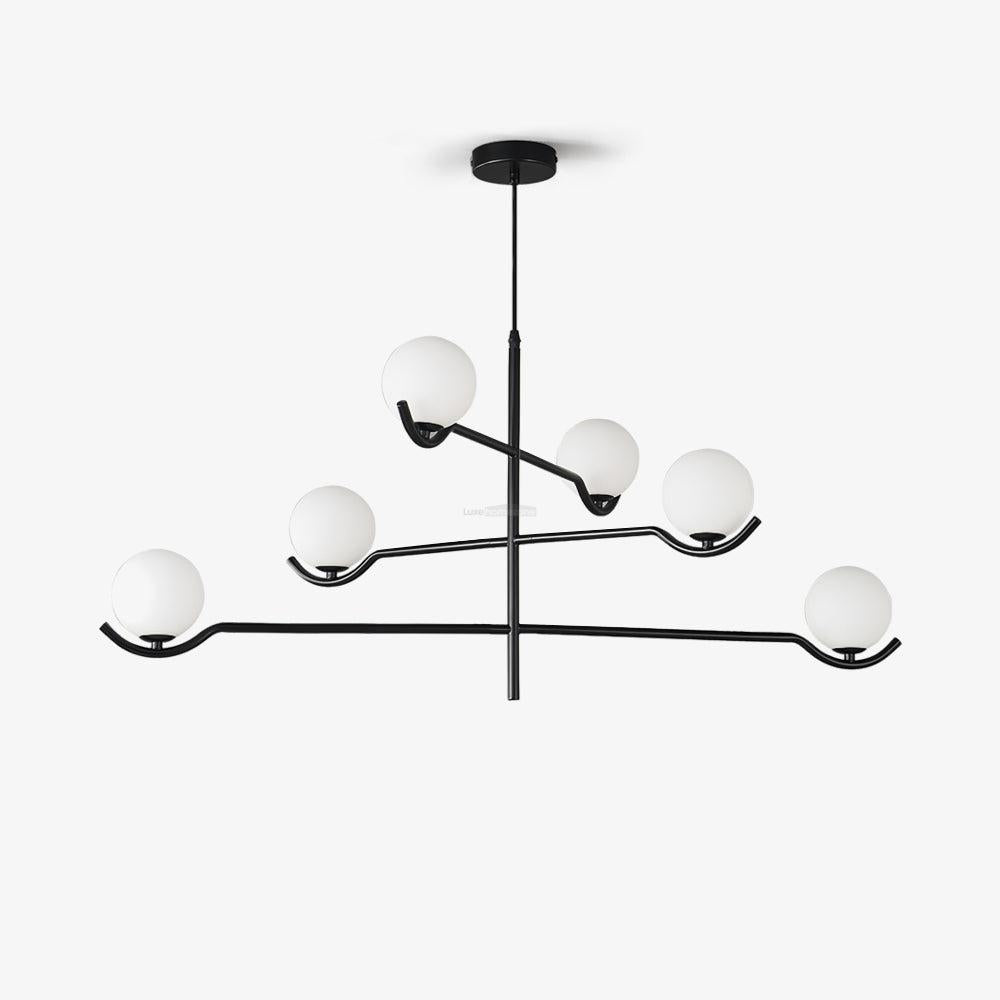 Doris Chandelier with 4/6 heads - Frown-1-Luxehomezone