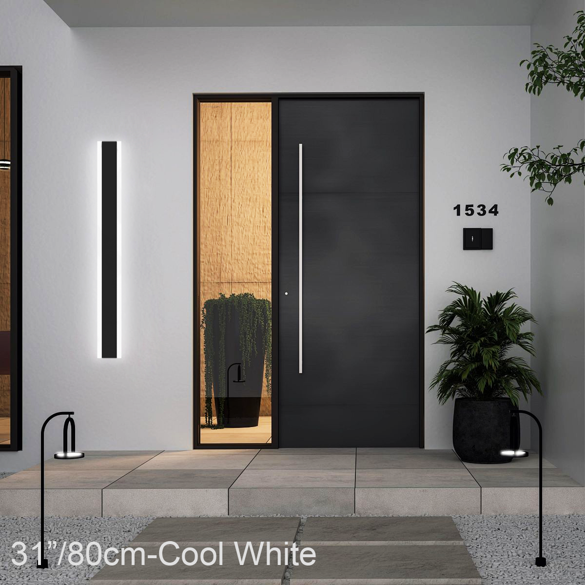 Harper Waterproof LED Outdoor Wall Light - Harper-1-Luxehomezone