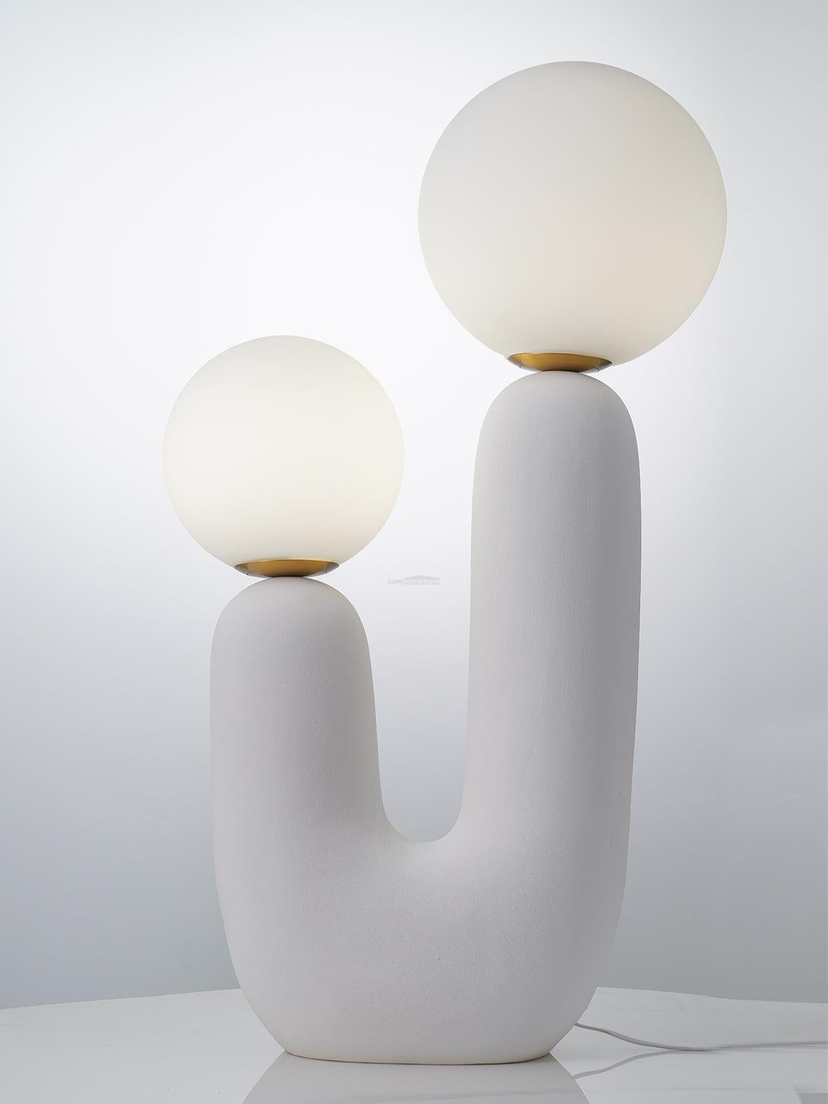 Oo Ceramics Table Lamp ∅ 22.4″