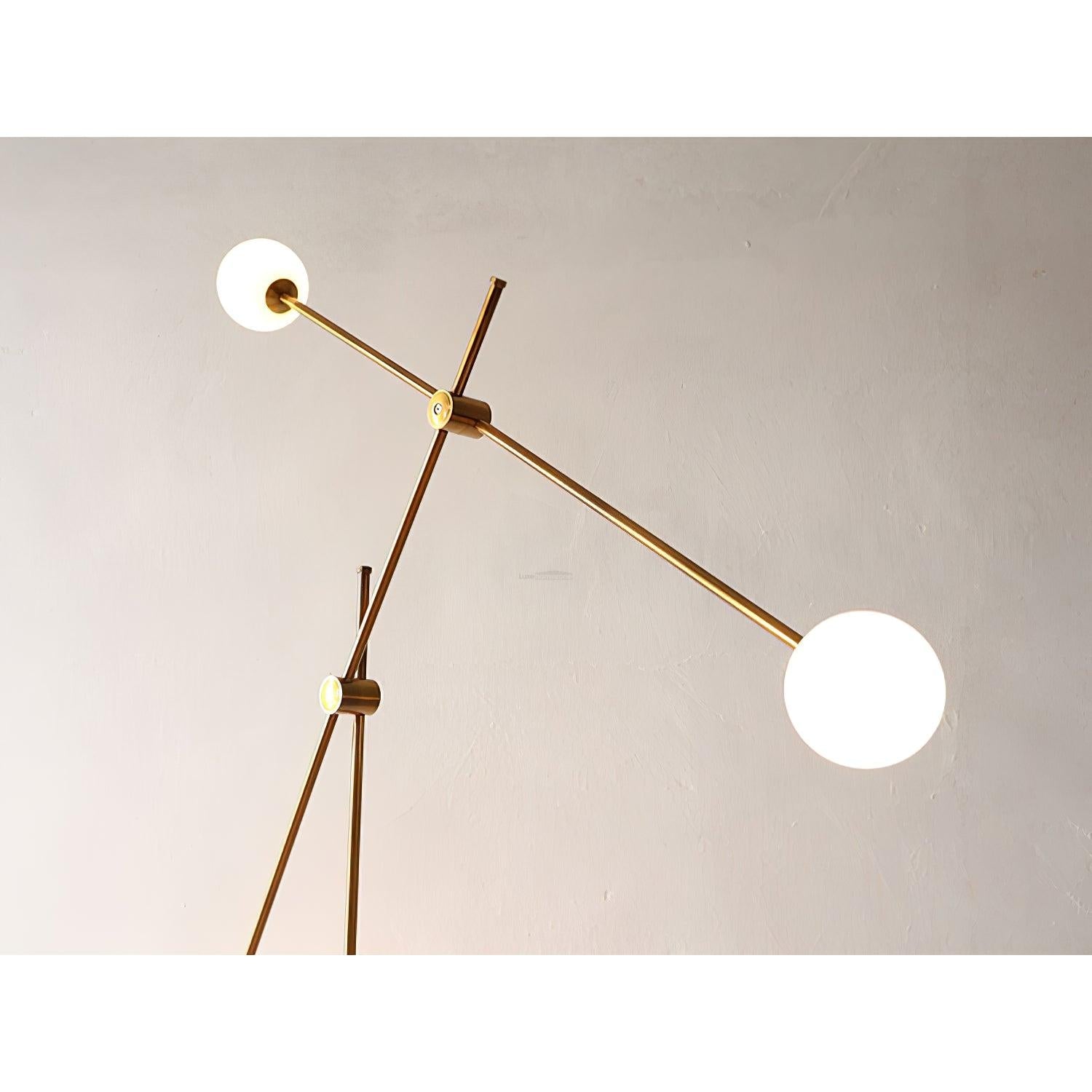 Kemi Floor Lamp ∅ 47.2″ - Flexible-1-Luxehomezone