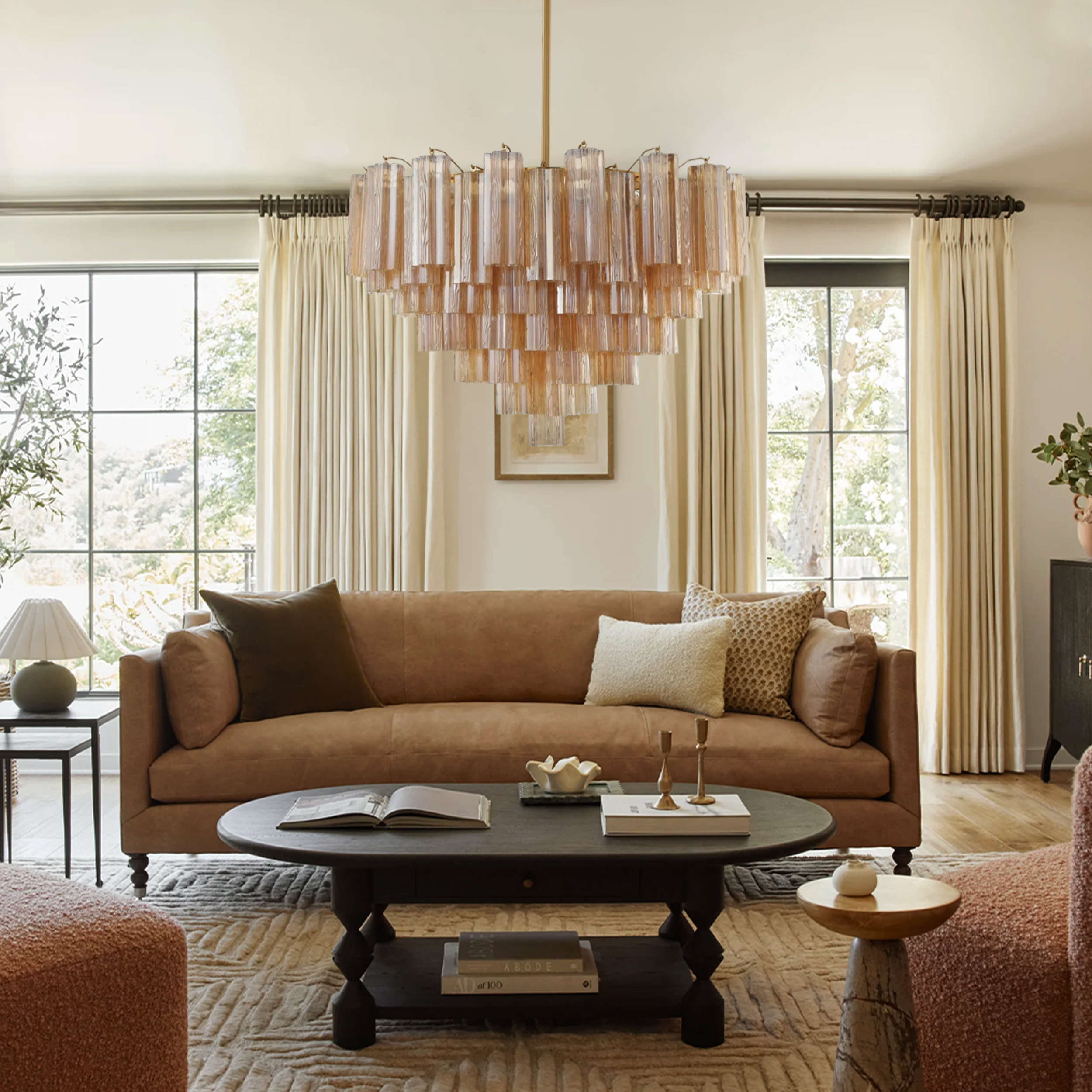 Addis Round Chandelier 18" 20" 22" 27" 32''D