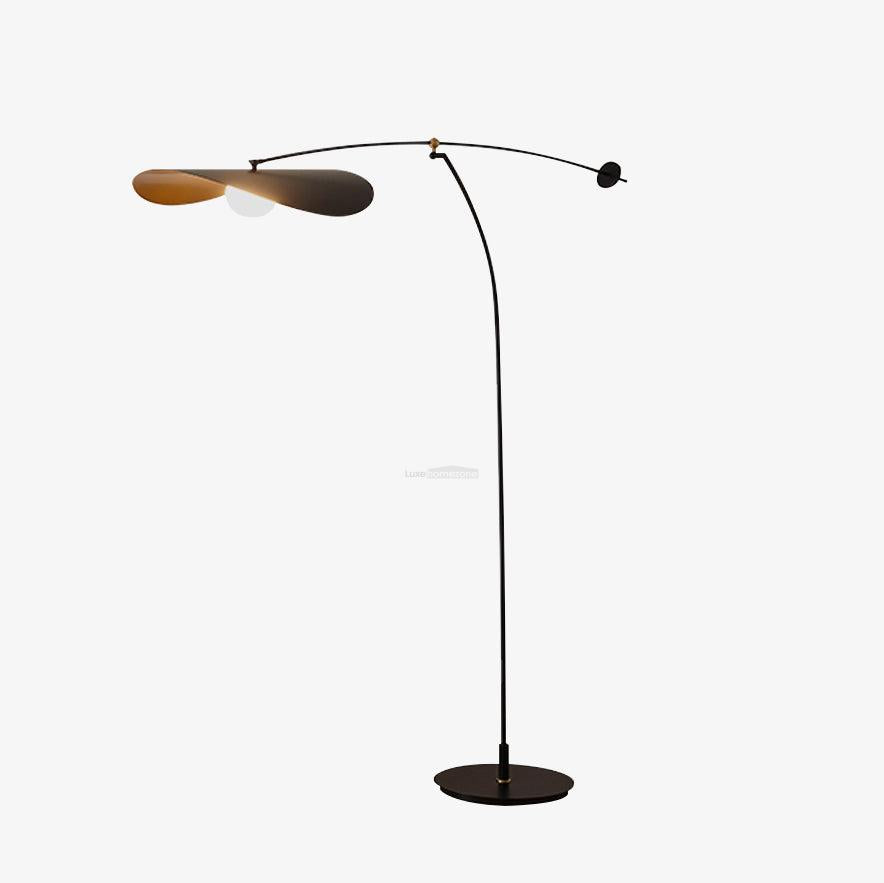 Alonso Floor Lamp  ∅ 6.6″ - Bent-1-Luxehomezone