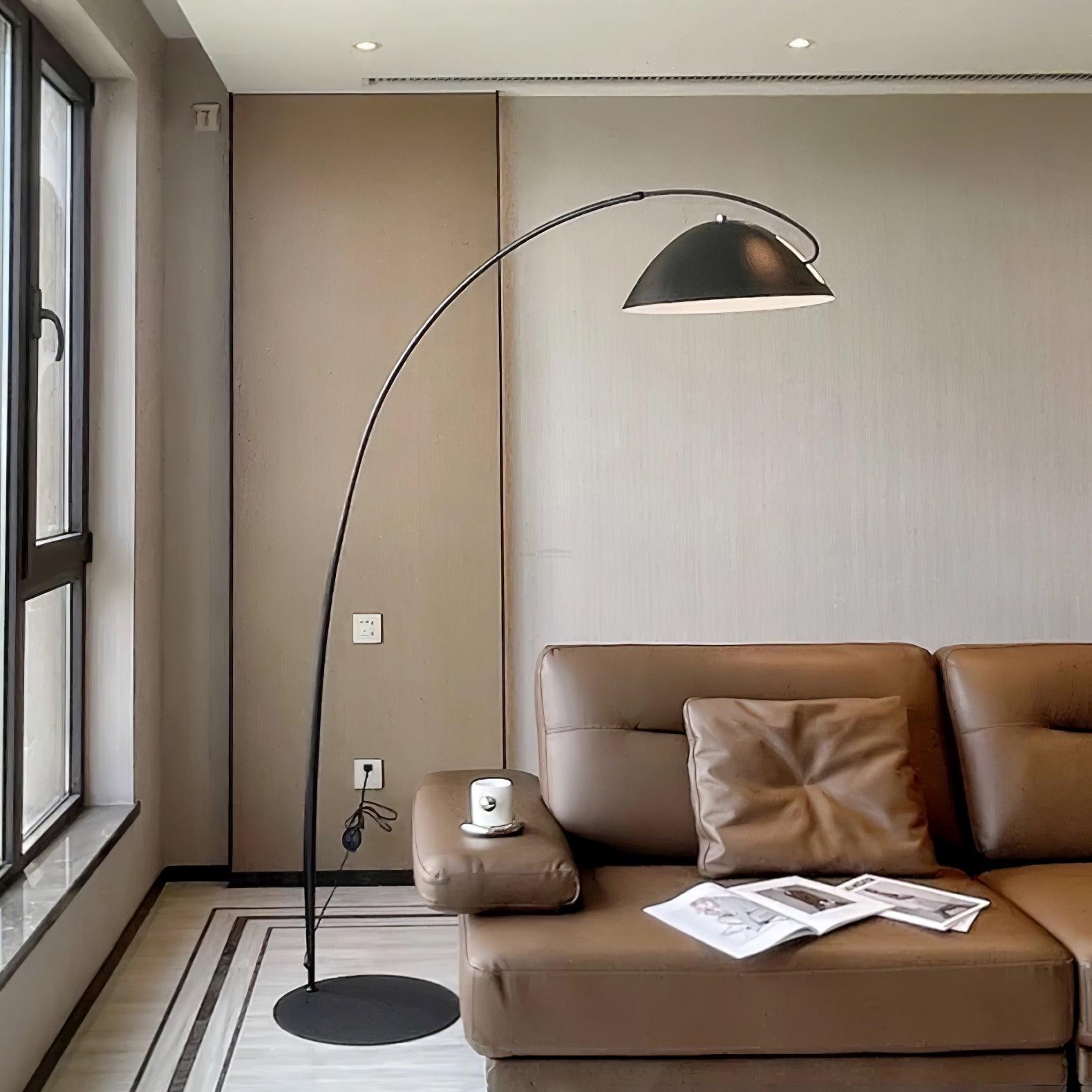 Pluma Floor Lamp ∅ 57.5″ - Bent-1-Luxehomezone