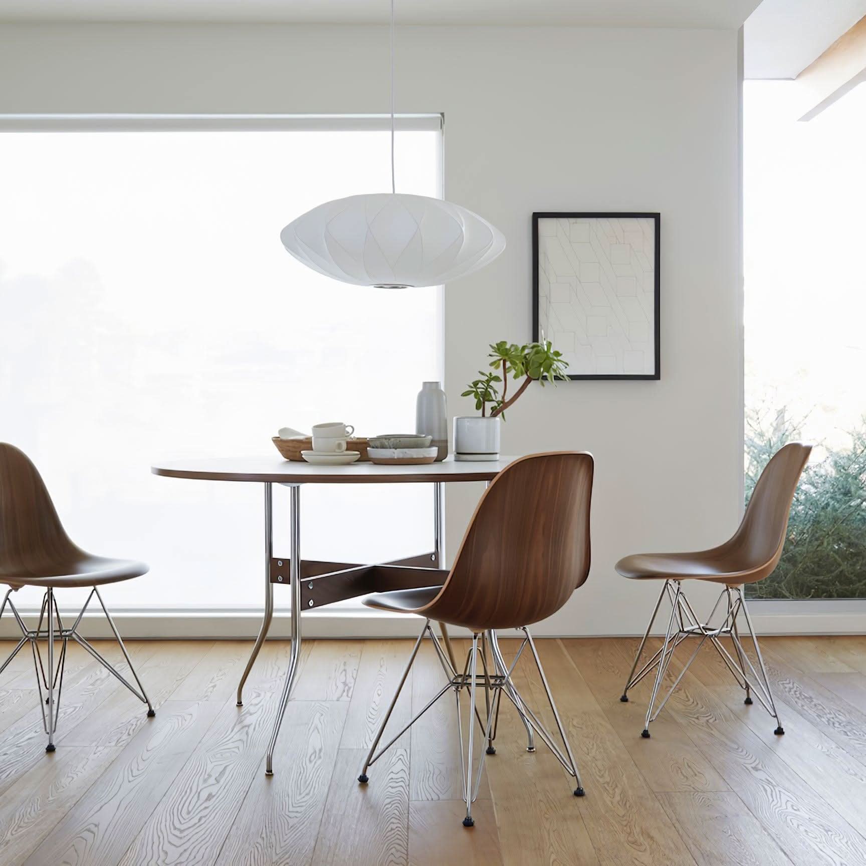 Bubble Pendant Light with Artificial Silk Lampshade - Luxehomezone