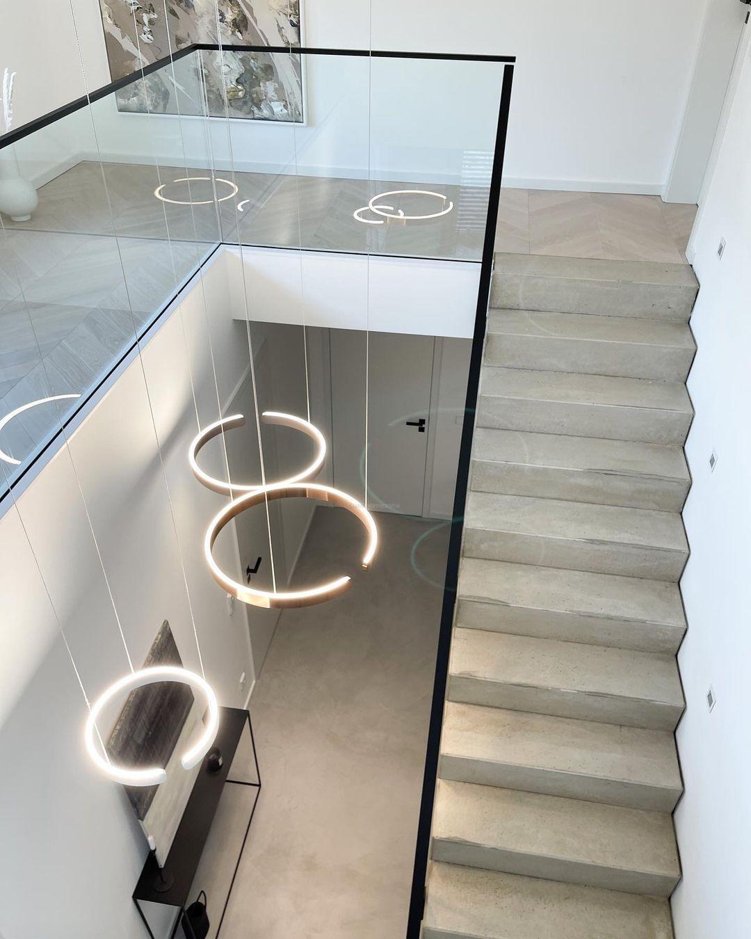Circular Style Chandelier - ring-1-Luxehomezone