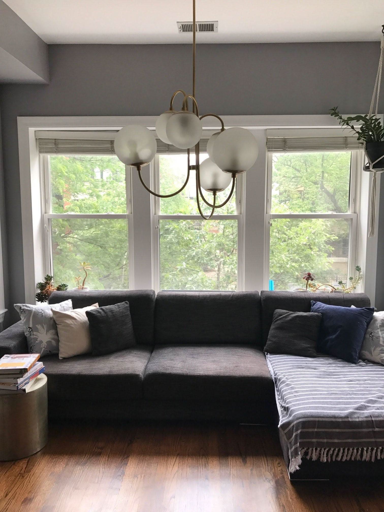Gooseneck Chandelier ∅ 30″