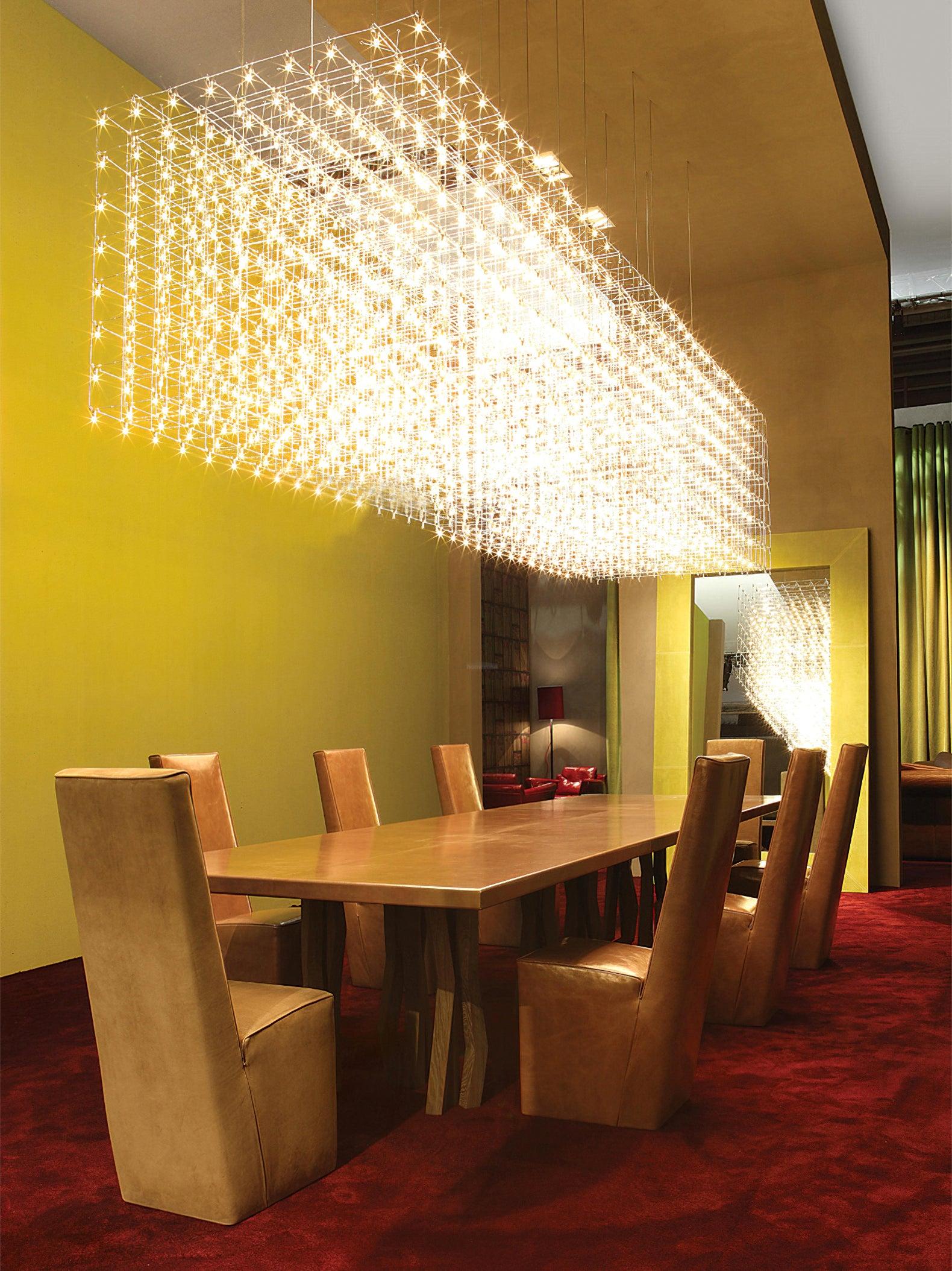Cosmic Cube Led Pendant - Luxehomezone