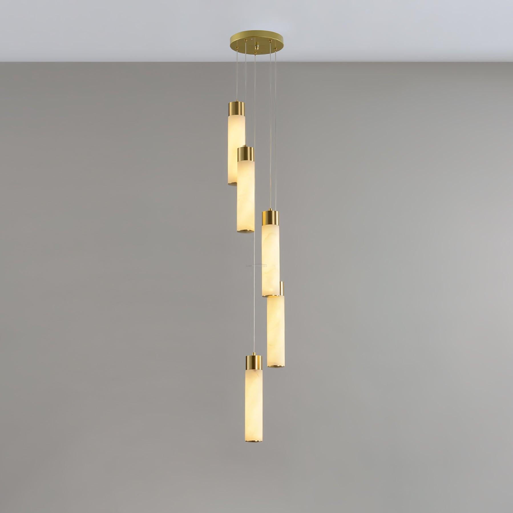 Celestial Alabaster Cascade Chandelier with 5/7/9/12/16/18/24/32 heads - Luxehomezone
