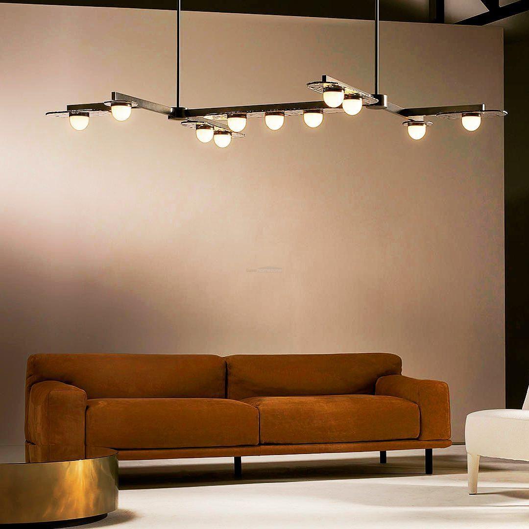 Modulo Horizontal Linear Chandelier - Luxehomezone