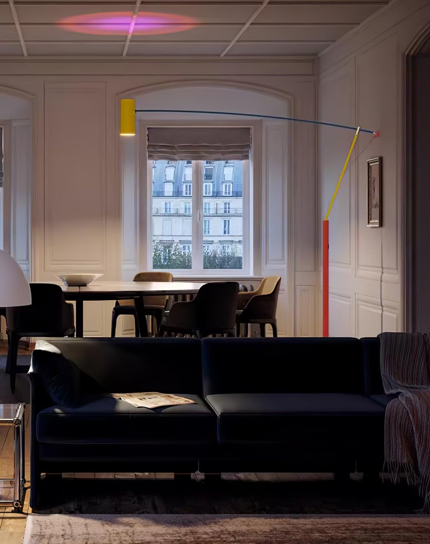 Ettorino Floor Lamp - Alonso, Flexible, Red & Yellow & Blue-1-Luxehomezone