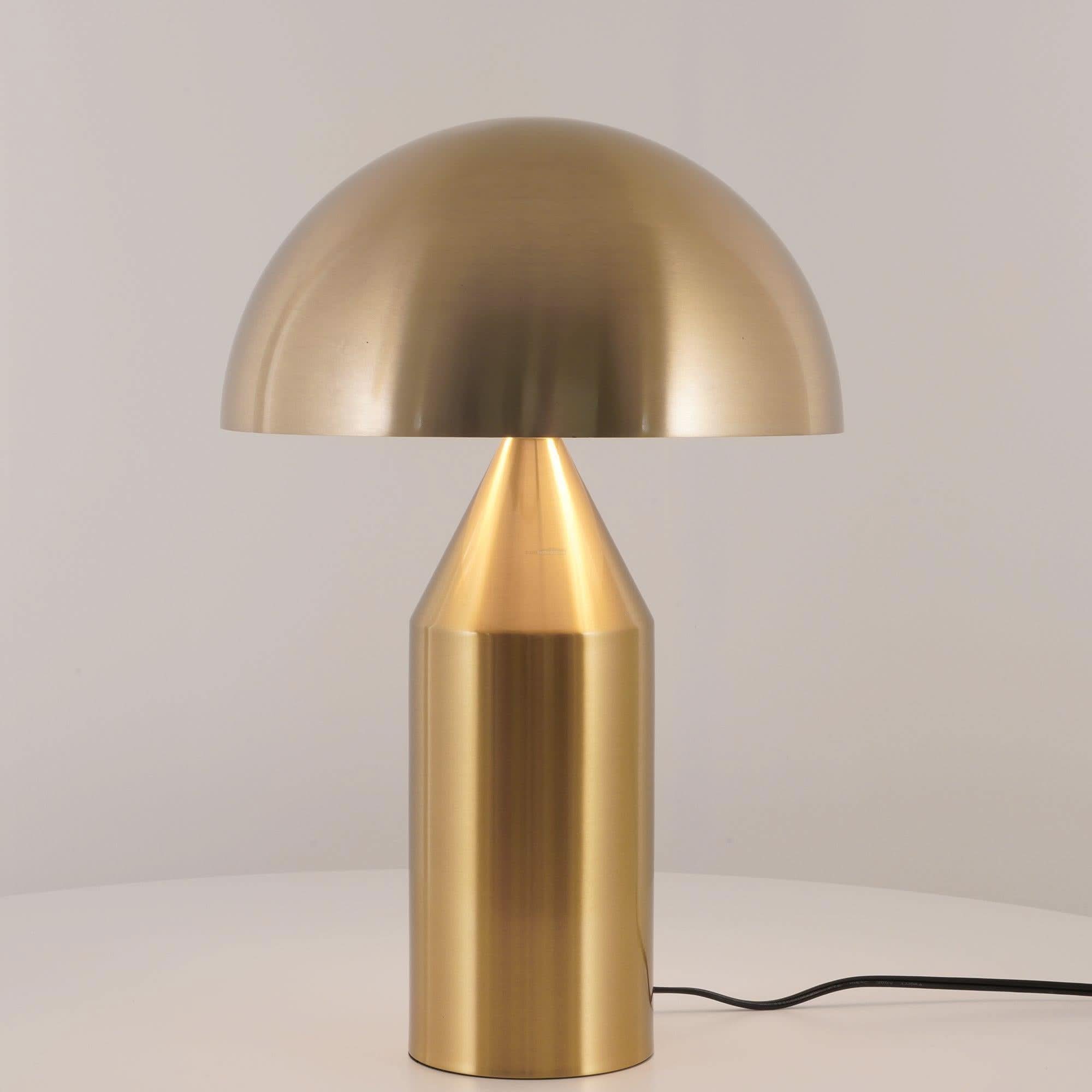 Atollo Metal Table Lamp ∅ 9.8″ - Luxehomezone