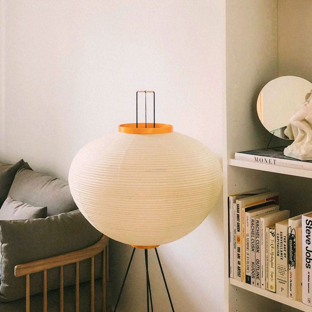 Akari Paper Floor Lamp - Luxehomezone