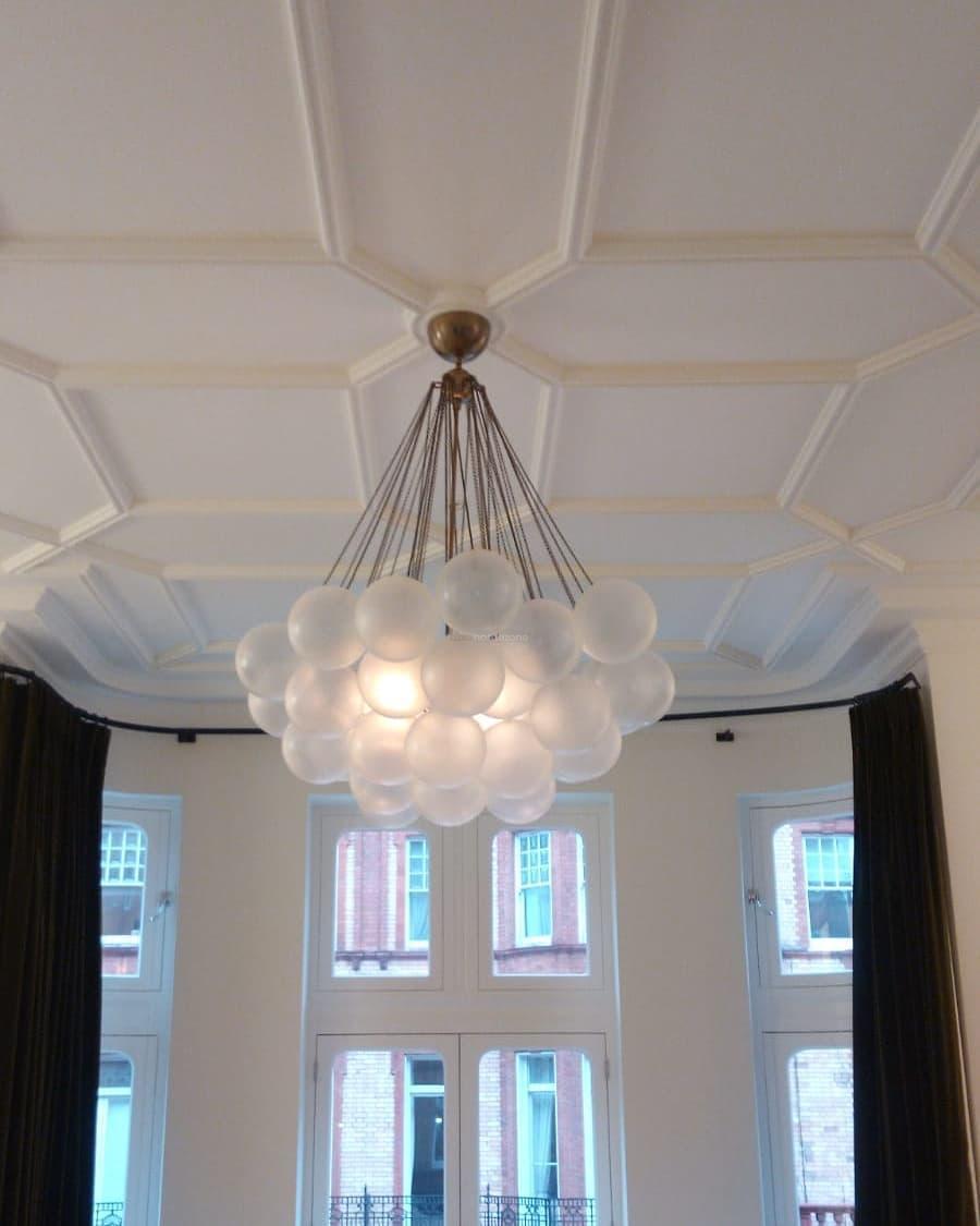 Glass Bubble Chandelier - Bend, chandeliers-1-Luxehomezone
