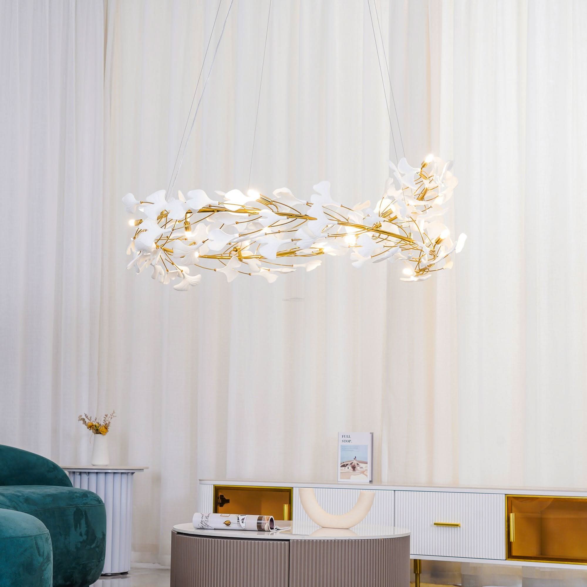 Gingko Chandelier Style U - Luxehomezone