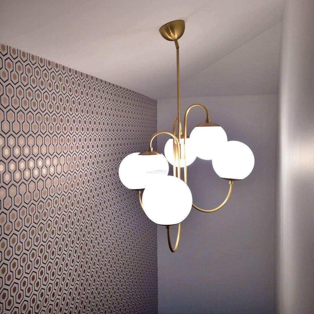 Gooseneck Chandelier ∅ 30″ - Luxehomezone