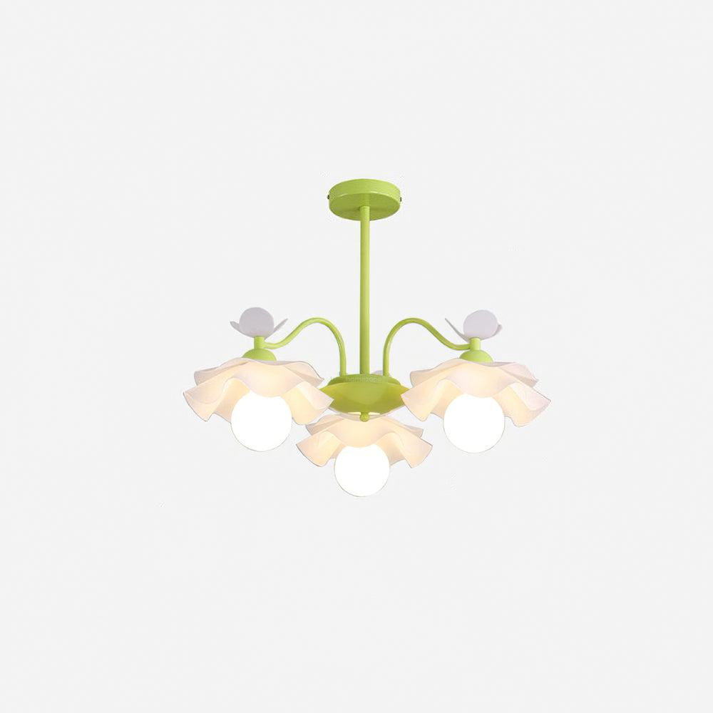 Murano Acrylic Chandelier with 3/5/8 heads - Zahara-1-Luxehomezone