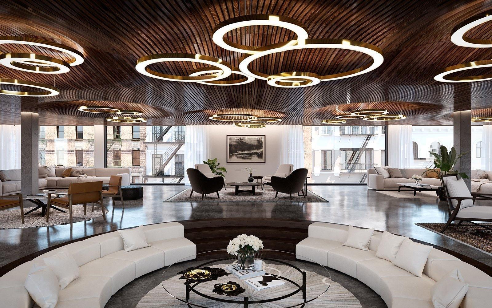 Ring LED Pendant - Straps-1-Luxehomezone