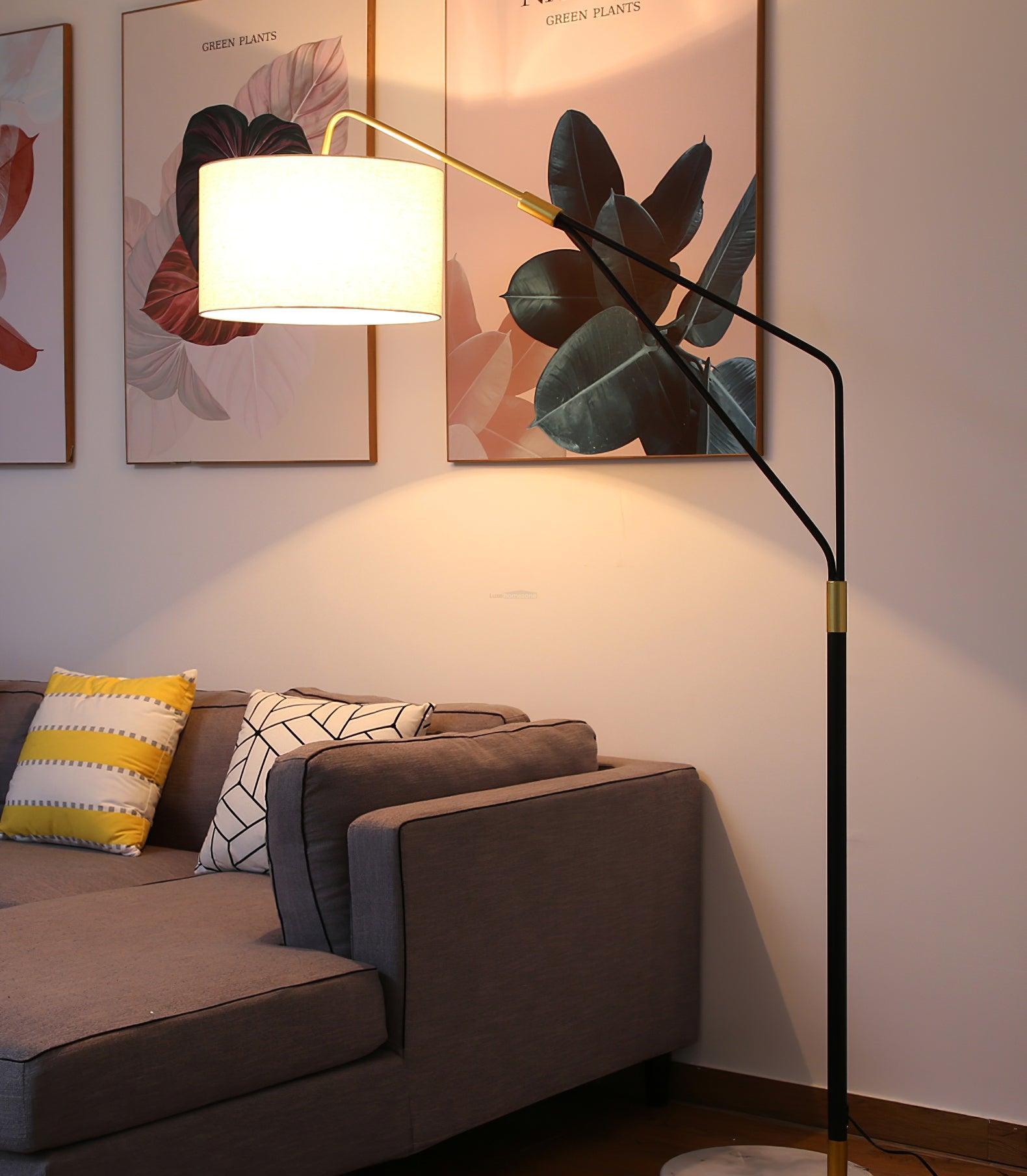 Gabby Fulton Floor Lamp  L 47.2″ - Drapery-1-Luxehomezone