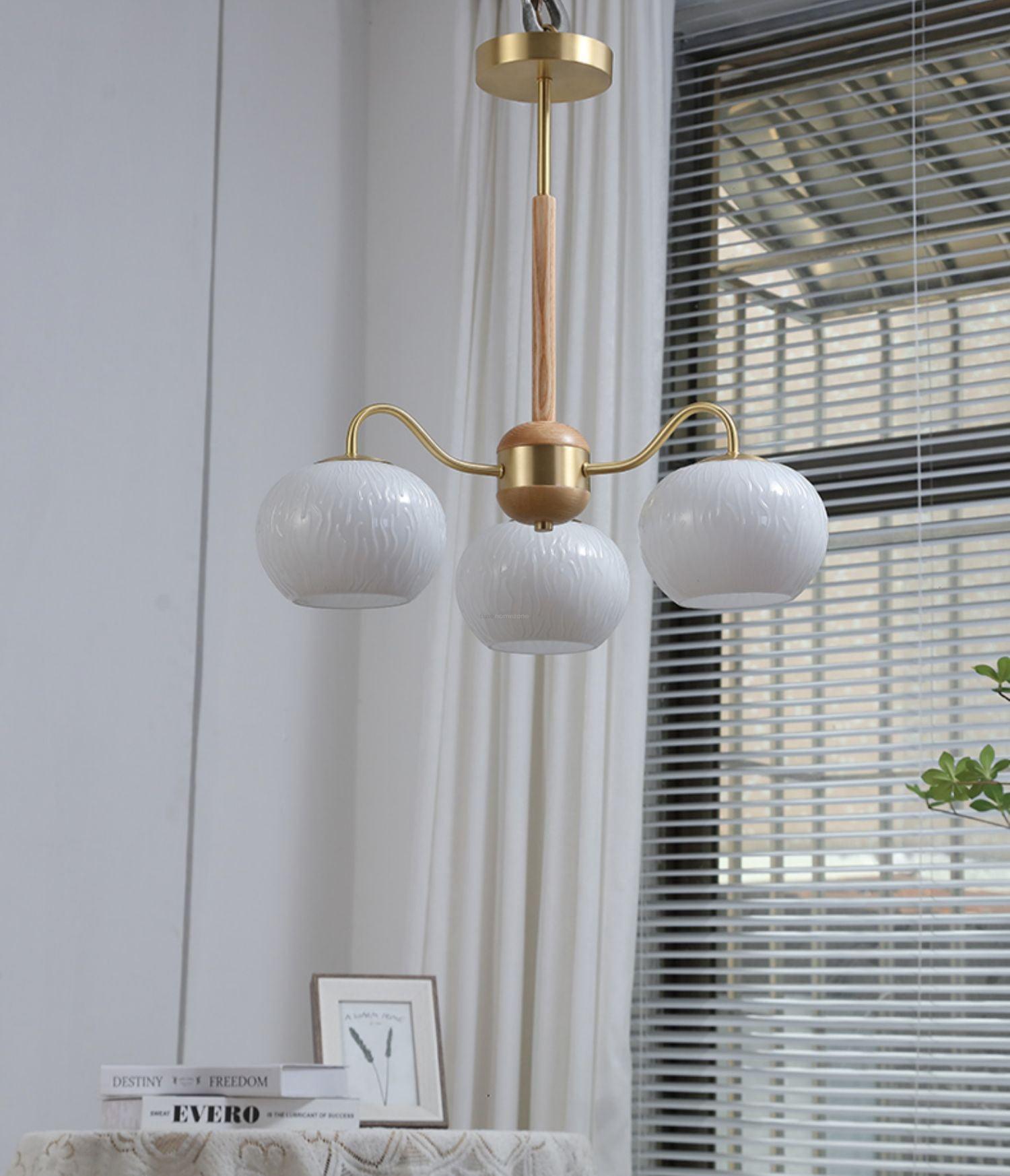 Hans Bergstrom Chandelier ∅ 22.8″ - Bend-1-Luxehomezone