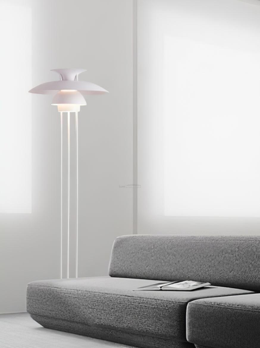 Henningsen Floor Lamp  ∅ 18.1″ - Geometry-1-Luxehomezone